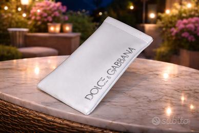 ✨  Astuccio Bianco per Occhiali Dolce & Gabbana