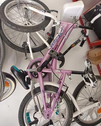bicicletta bambina  raggio  16