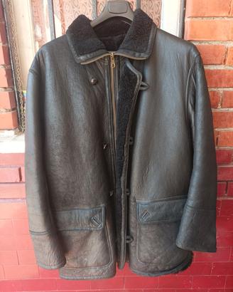 Cappotto Montone Nero Originale Shearling – Vera P