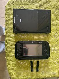 Wii u console con supporto