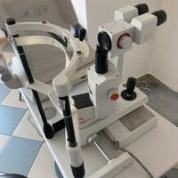 Lampada a fessura oftalmometro