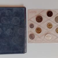 Set monete Zecca Roma 1981 con 500 lire argento
