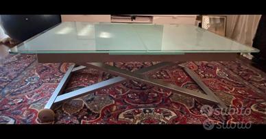 Tavolo vetro calligaris