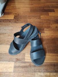 skechers sandalo donna nero