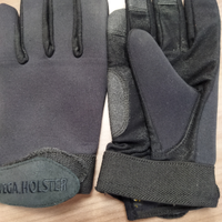 Guanti tattici neri neoprene