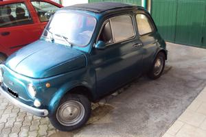 Fiat 500 con targhe e libretto originali