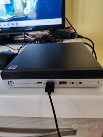 mini pc HP Elitedsk 705 G5-Ryzen 5 3400G 16/512 Gb