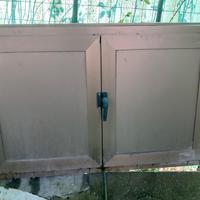 sportello in alluminio 