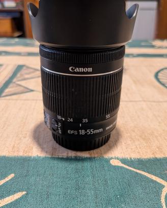 Obbiettivo Canon EFS 18-55mm IS STM