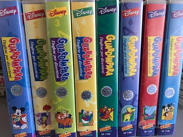 Cassette vhs Disney Guardimpara Inglese