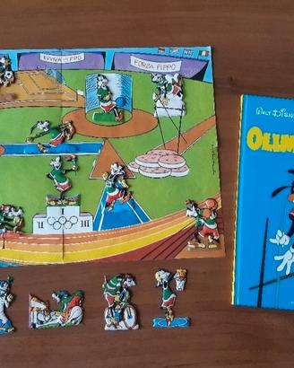 POSTER+FIGURINE plasteco formaggino Mio+LIBRO 1972
