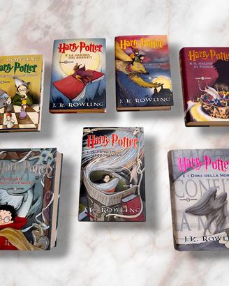 Harry Potter COLLEZIONE COMPLETA PRIMA EDIZIONE 