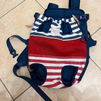 Zaino marsupio trasporto cane