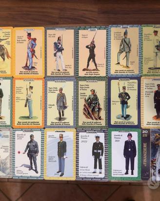 Collezione rara Calendarietti Guardia di Finanza