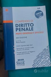 Compendio Diritto penale, 2020
