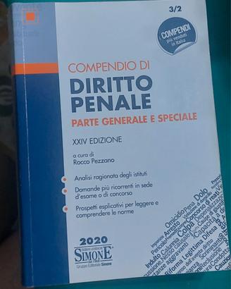 Compendio Diritto penale, 2020