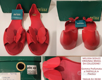 Melissa Seduce Rosse tg 39.5/40 - da collezione