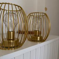 Lampada da comodino dorate maison du monde