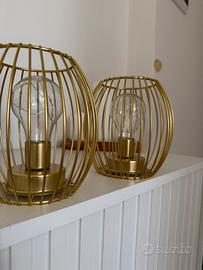 Lampada da comodino dorate maison du monde