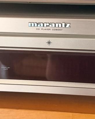 Lettore cd Marantz cd 6007