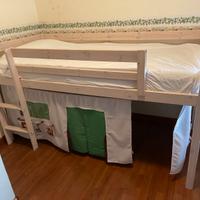 Letto sopraelevato bambino