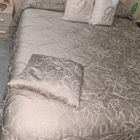 letto matrimoniale legno con rete x materasso