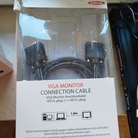 Cavo VGA nuovo e cavo monitor