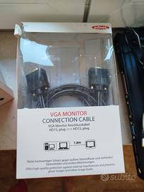 Cavo VGA nuovo e cavo monitor