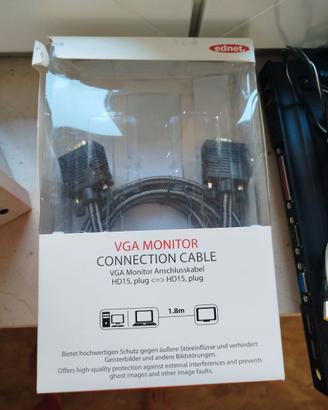 Cavo VGA nuovo e cavo monitor