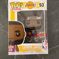 Funko Pop LA Angeles Lakers LeBron James Purple 53