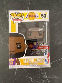 Funko Pop LA Angeles Lakers LeBron James Purple 53