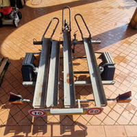 Carrello Rimorchio Ellebi per trasporto 3 moto