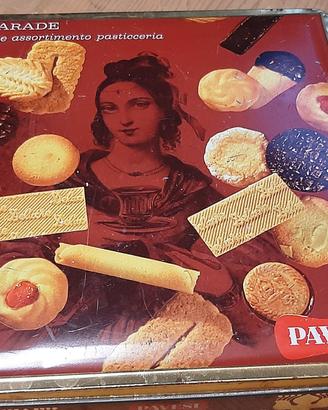Pavesi Scatola di latta anni 50 Parade