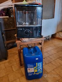 Stufa a petrolio zibro rs 30 e 18 L di petrolio