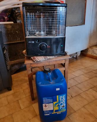 Stufa a petrolio zibro rs 30 e 18 L di petrolio