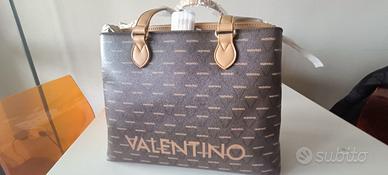 Valentino Bags Liuto Borsa shopper marrone scuro