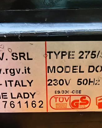 RGV 275/S Serie Lady disco 275mm diametro