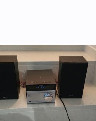 mini stereo hi fi SONY