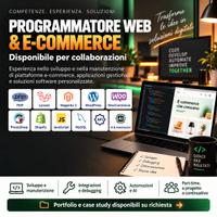 Programmatore Web & E-commerce