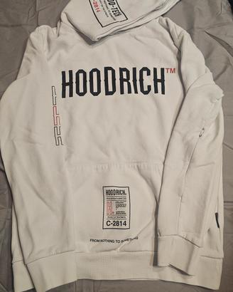 Felpa con cappuccio bianca Hoodrich