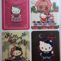 Card 2008 Lotto 4X Hello Kitty n° 10/13/14/21