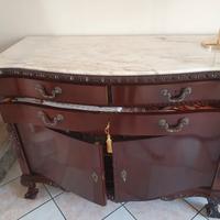 consolle cassettiera specchio 