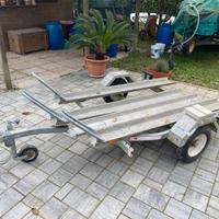 Rimorchio moto satellite