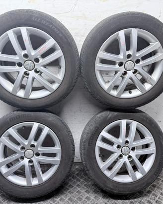 4 Cerchi In Lega Volkswagen Golf 6 7 Originali 16 