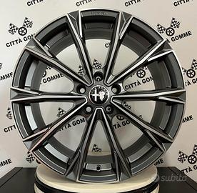 4 CERCHI IN LEGA ALFA ROMEO STELVIO DA 20" NUOVI