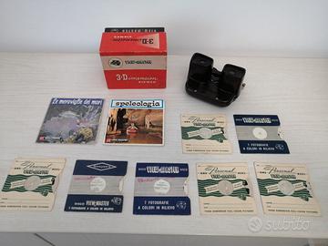 VISORE VIEW MASTER 3D +DISCHETTI