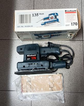 Levigatrice orbitale Einhell piallatrice elettrica