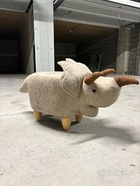 Sgabello cameretta triceratopo