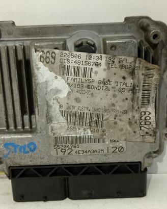 CENTRALINA MOTORE FIAT Stilo Berlina 3P 55187571 1