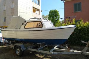 Pilotina Gobbi 5 m con carrello 1300 kg